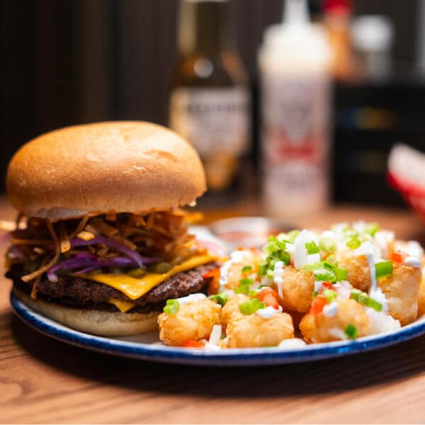 Green Chili Smash Burger