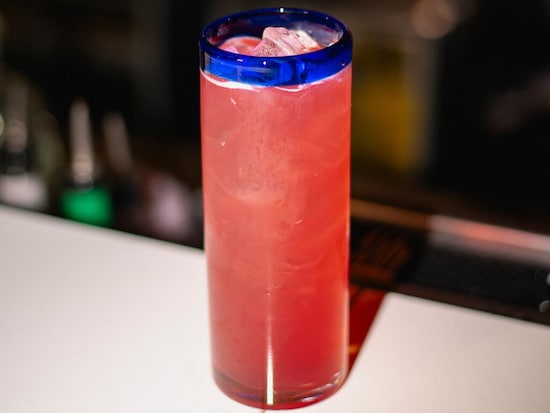 Hibiscus &amp; Elderflower Paloma